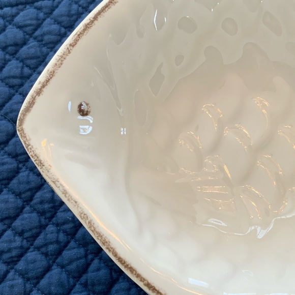 Four Sigrid Olsen Home Melamine Fish-Shaped Bowls - Picture 2 of 4